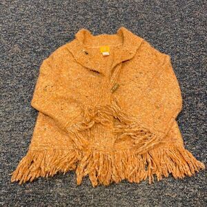 Ruby Rd. Fringe Sweater sz. S
